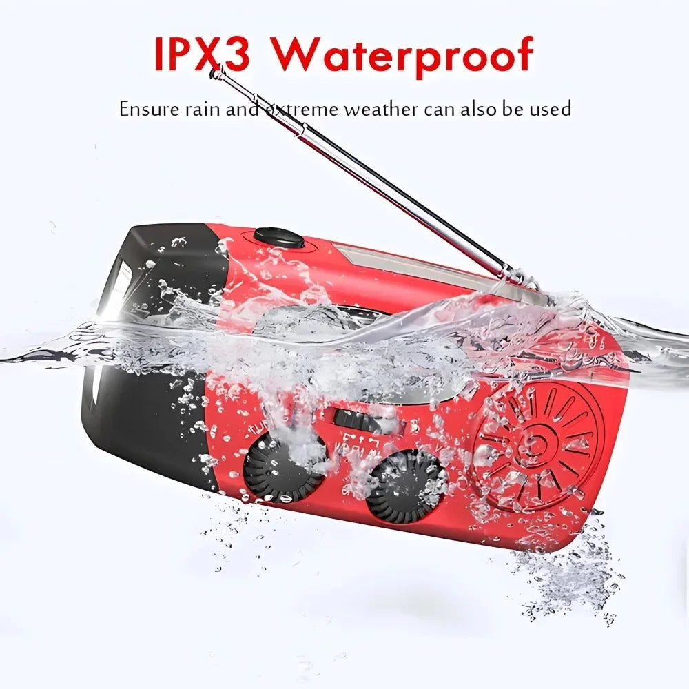 Radievox Solar Hand Crank Radio