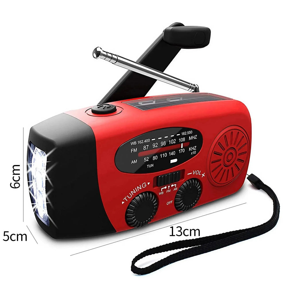 Radievox Solar Hand Crank Radio