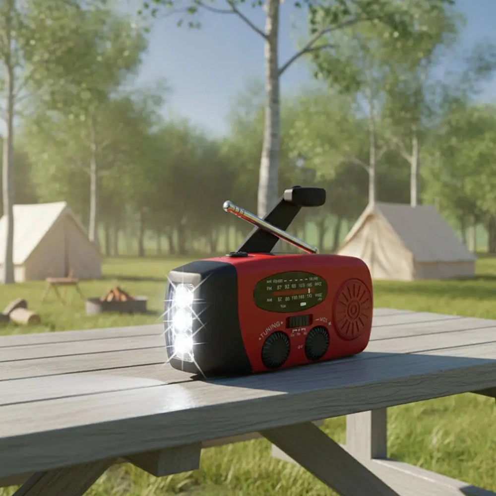 Radievox Solar Hand Crank Radio
