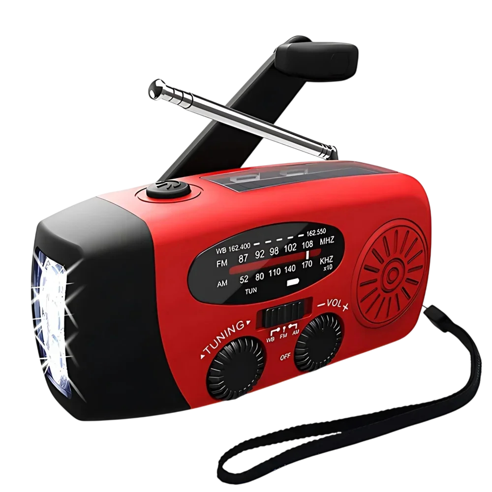 Radievox Solar Hand Crank Radio
