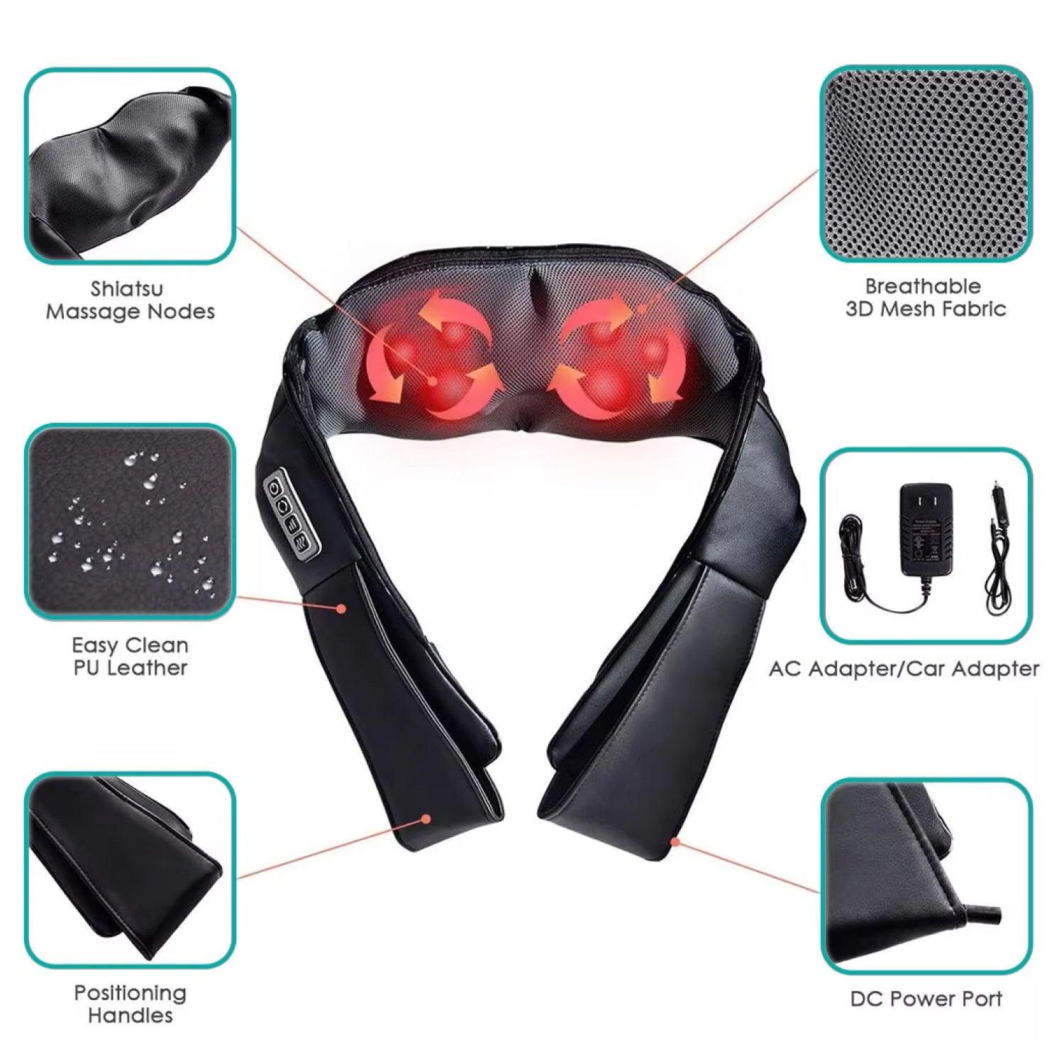 Relaxoar Neck And Back Massager