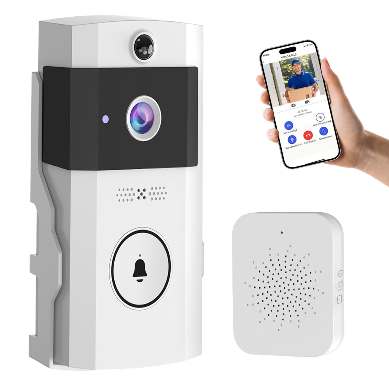 Ringixdo Doorbell Camera Without Subscription