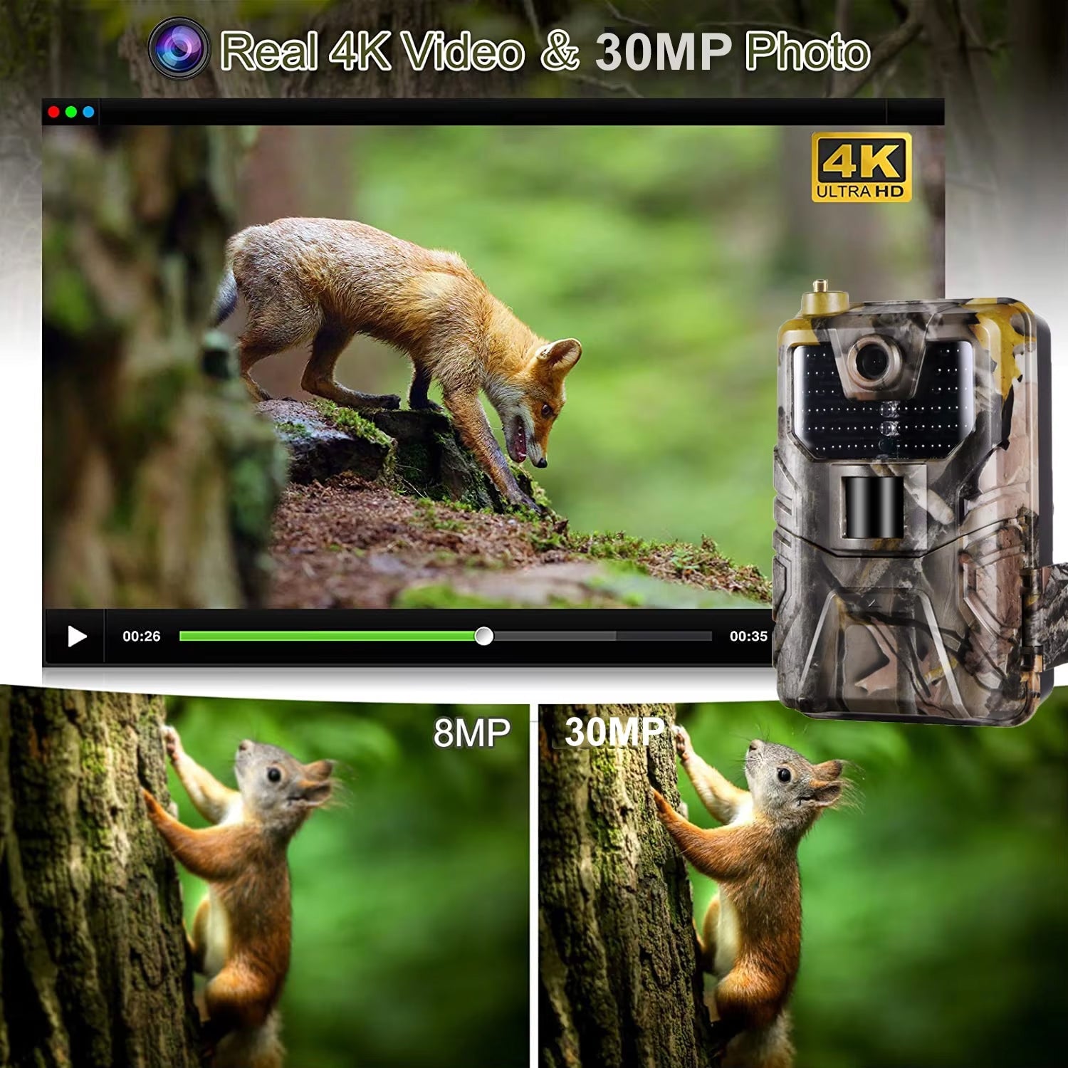 ScoutPox Cellular Trail Camera Without Subscription