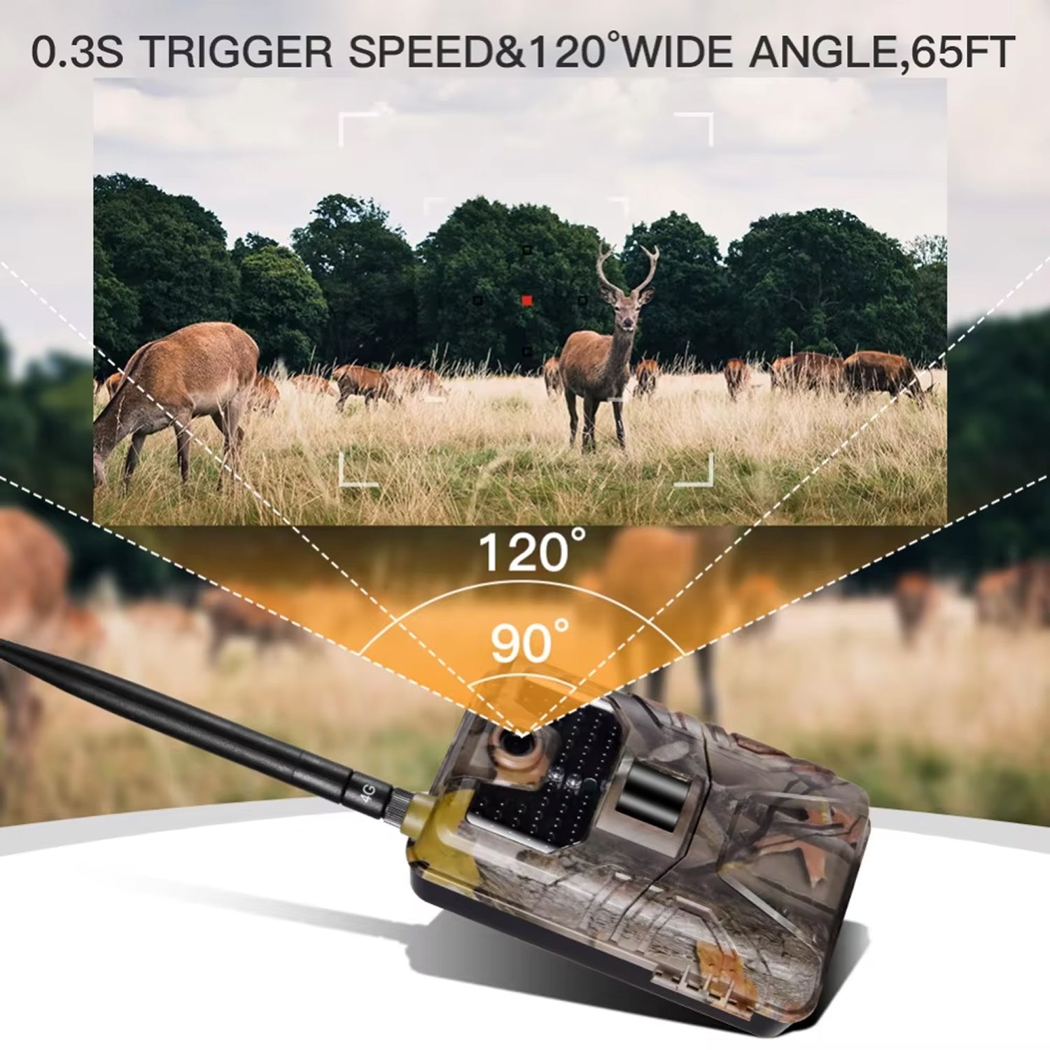 ScoutPox Cellular Trail Camera Without Subscription