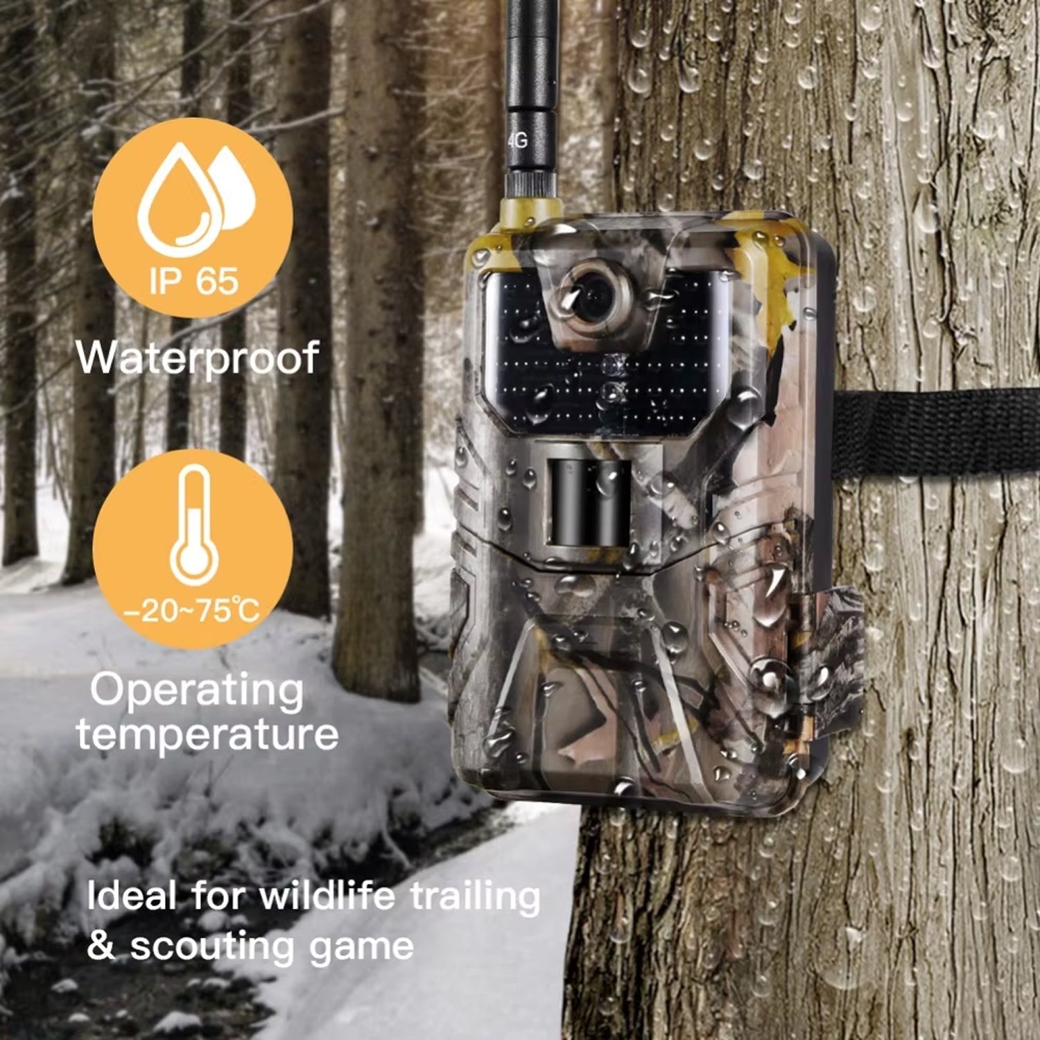 ScoutPox Cellular Trail Camera Without Subscription
