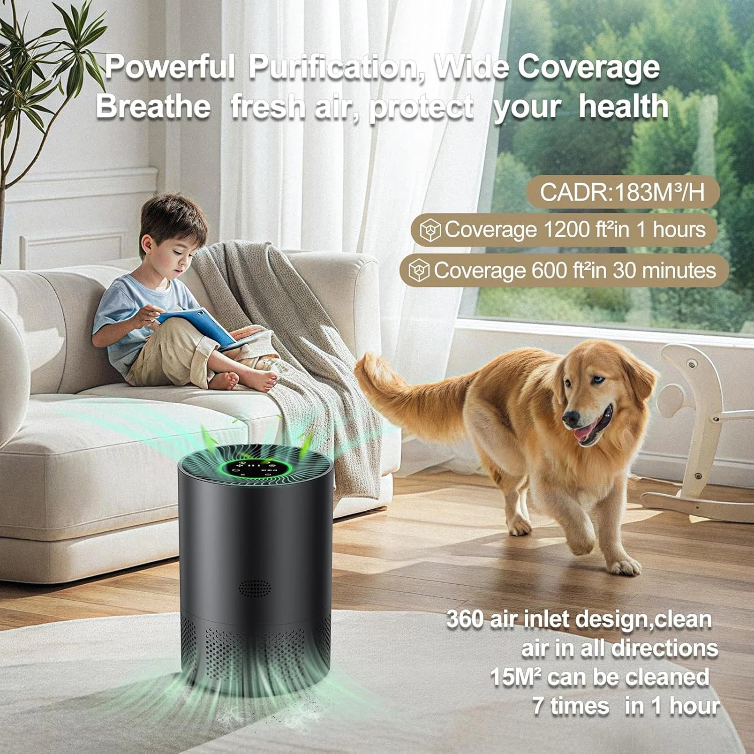 Smokelixo Air Purifier For Wildfire Smoke