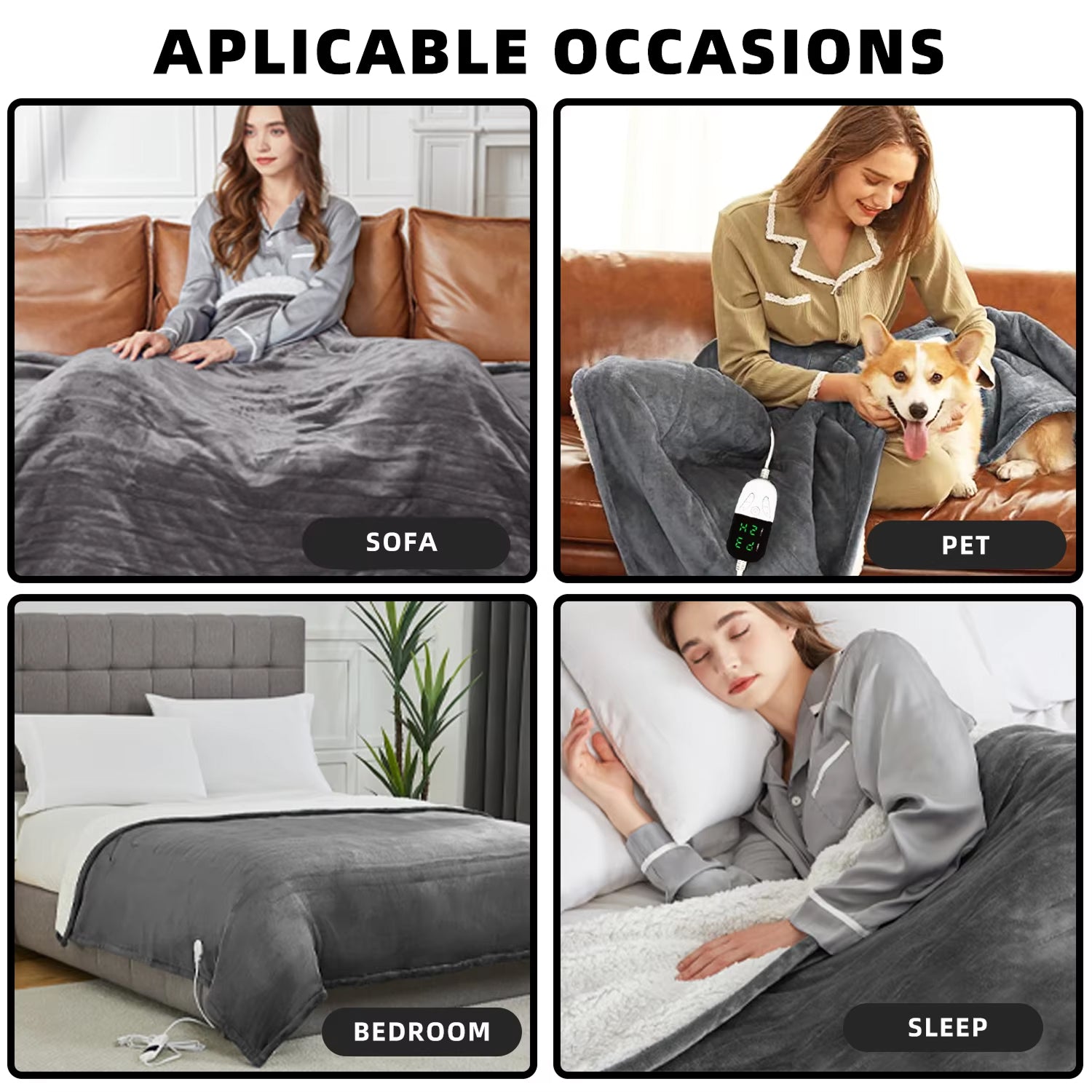 SnuZapyo Heated Blanket