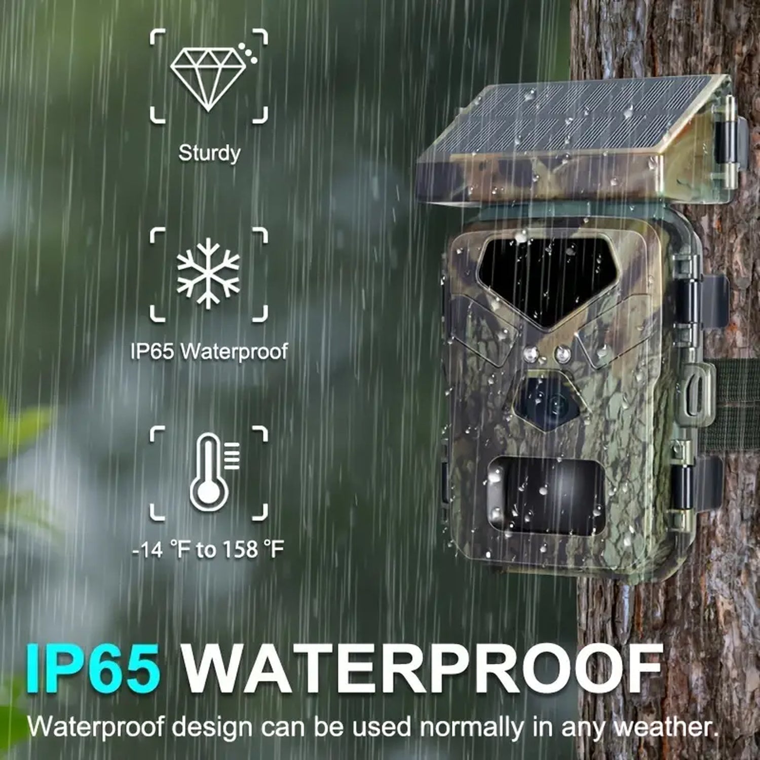 SolCamark Solar Powered Trail Camera