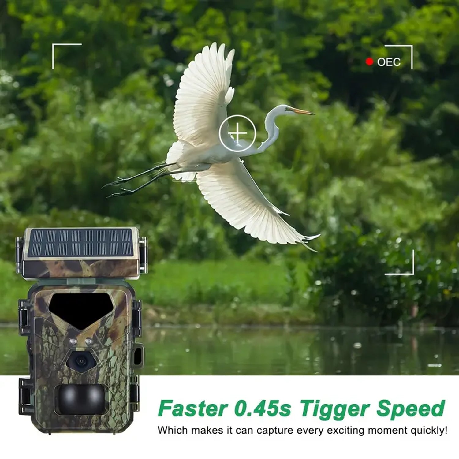 SolCamark Solar Powered Trail Camera