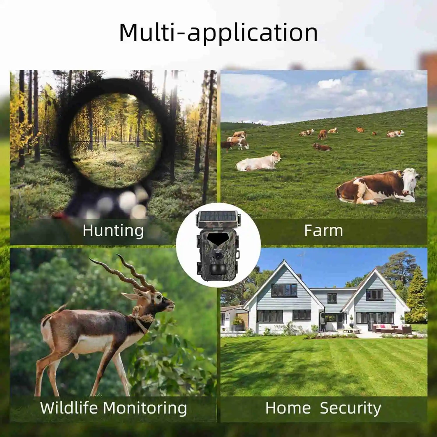 SolCamark Solar Powered Trail Camera