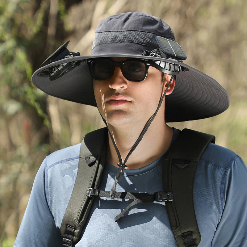 SolaFleky Solar Fan Hat