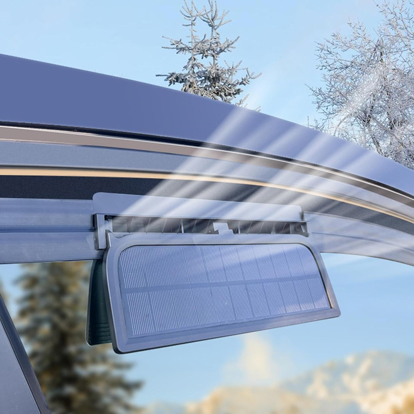 Solaromex Solar Car Fan