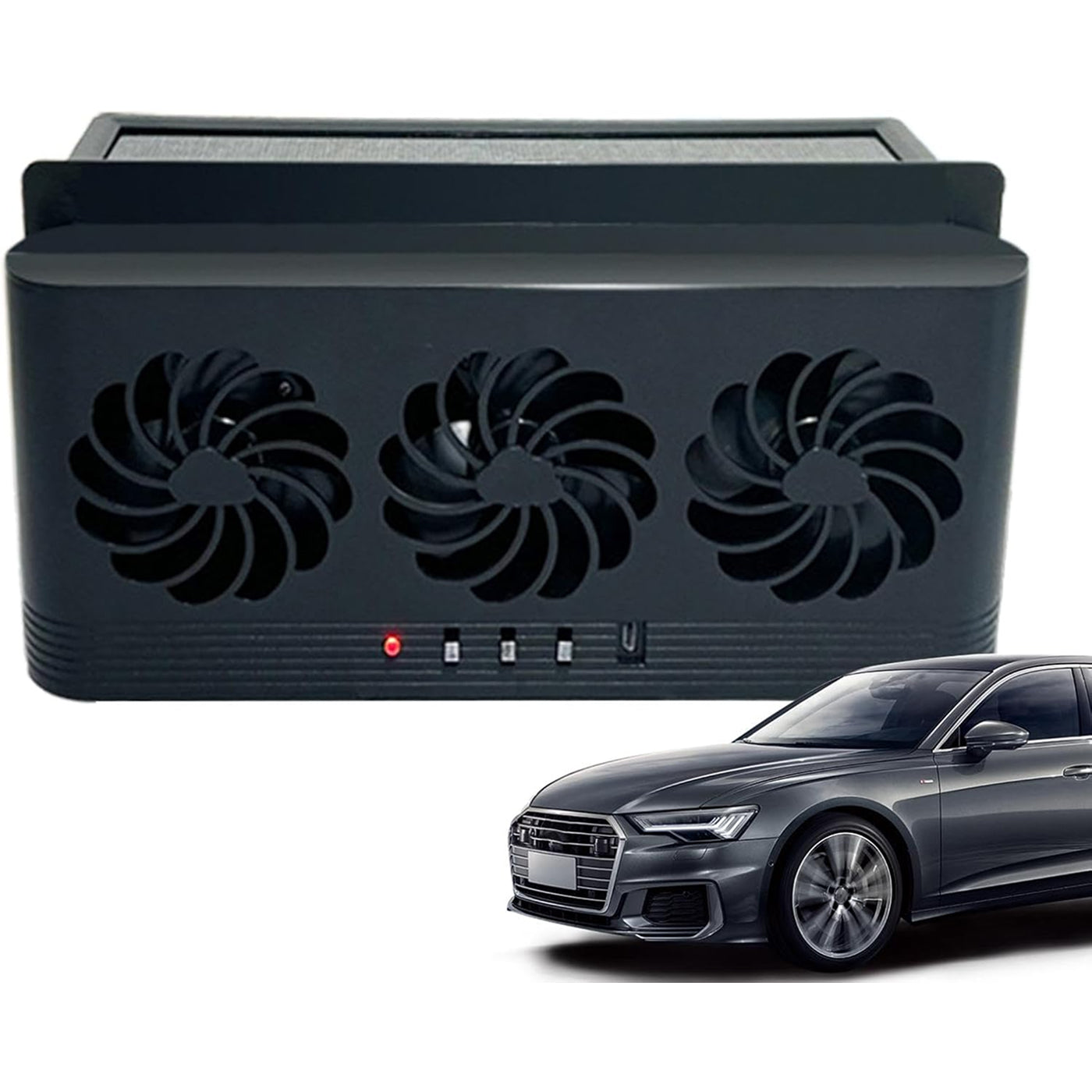 Solaromex Solar Car Fan