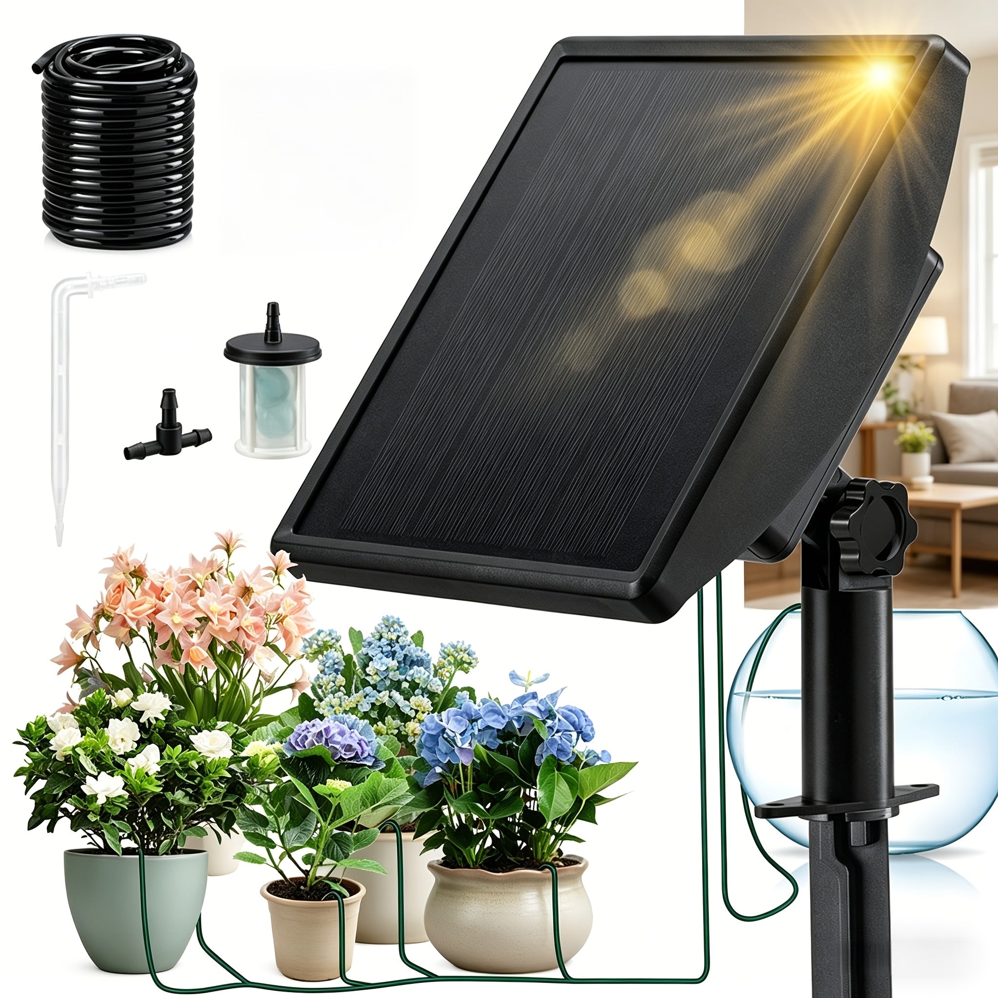 SolIramix Solar-Powered Drip Irrigation System