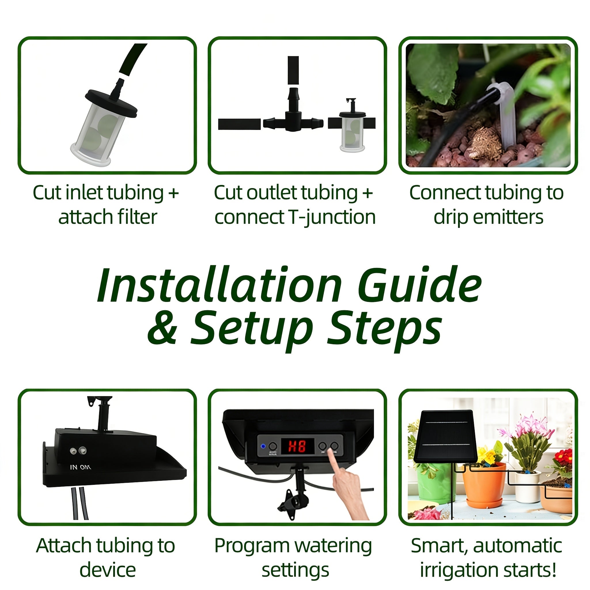 SolIramix Solar-Powered Drip Irrigation System
