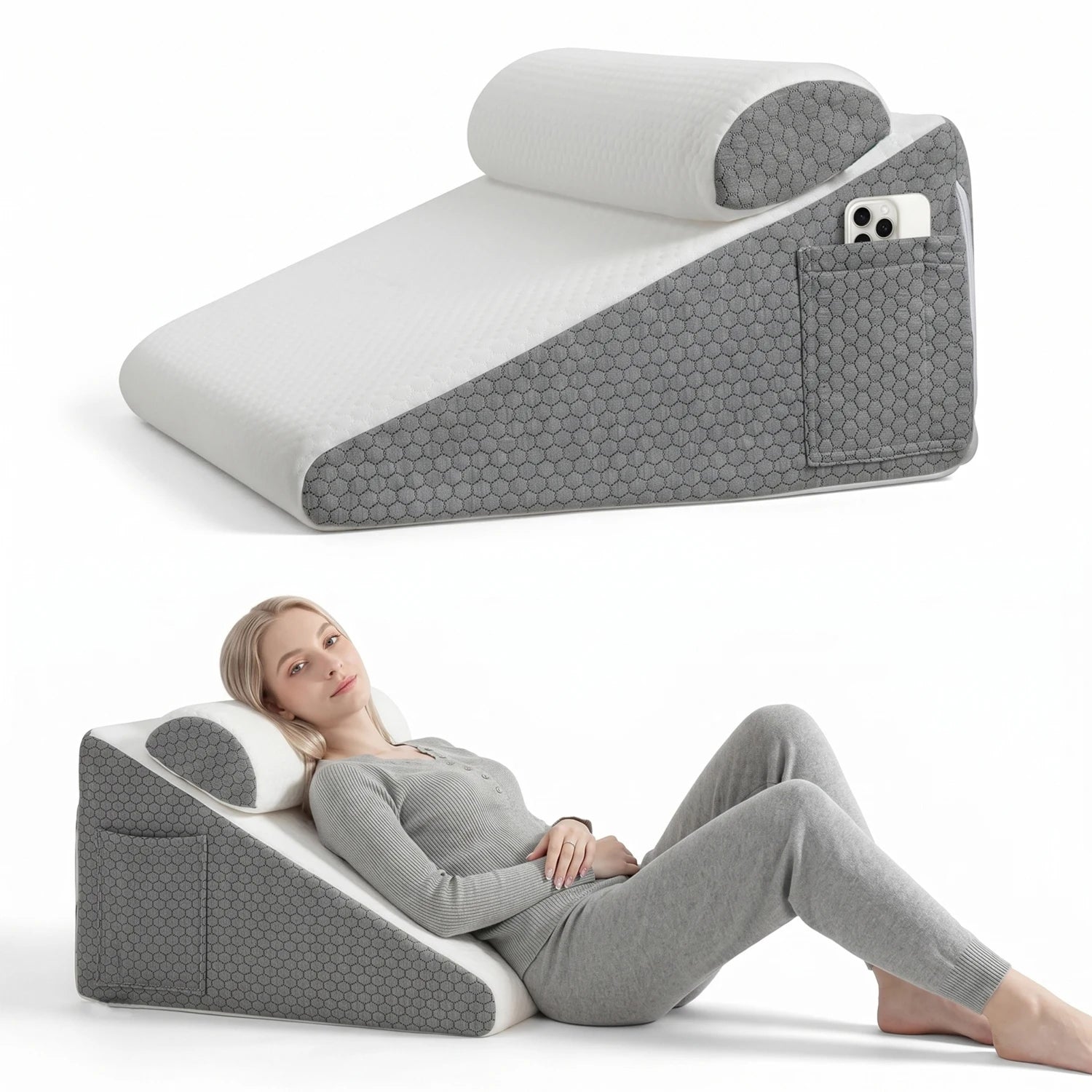 Somnoxy Wedge Pillow For Acid Reflux