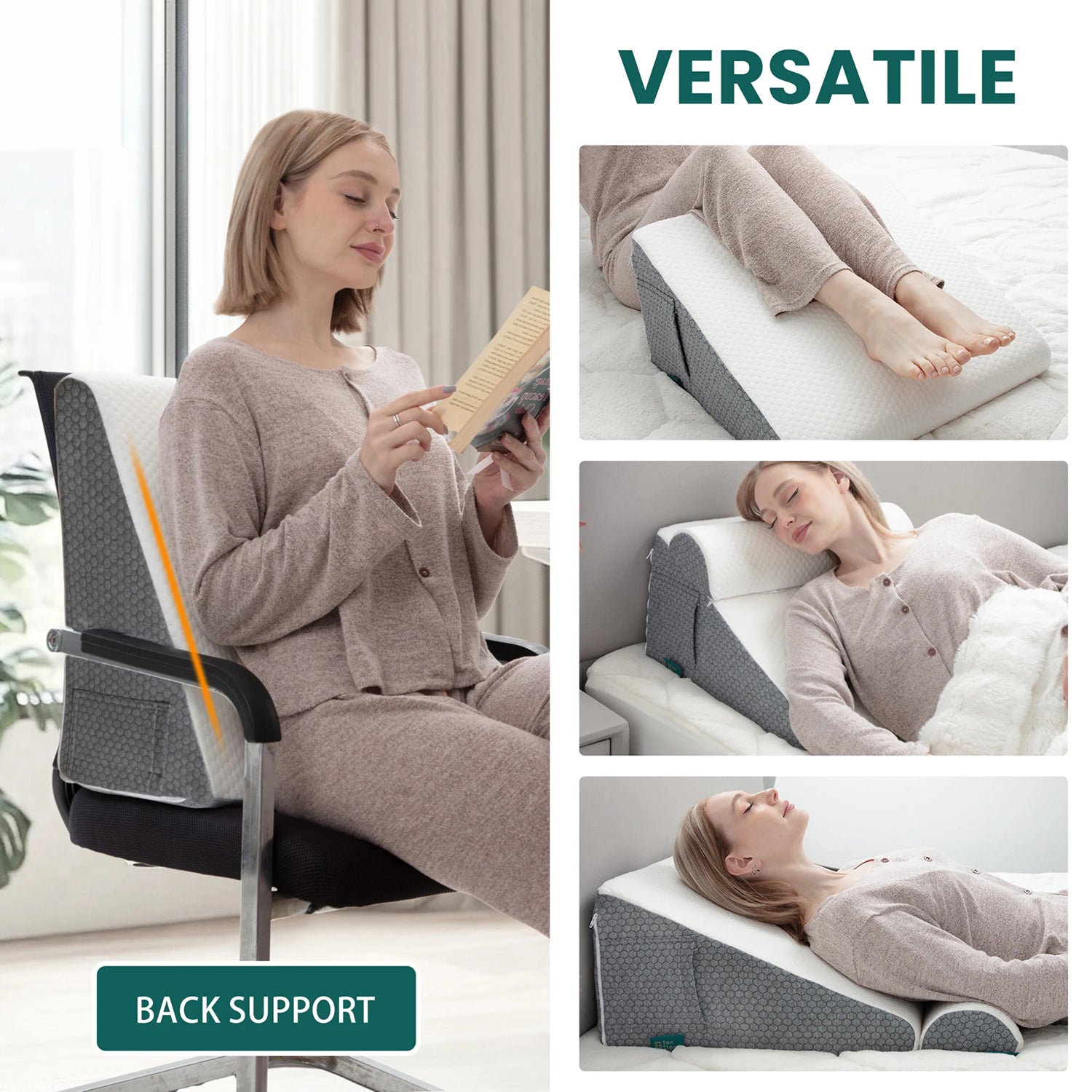 Somnoxy Wedge Pillow For Acid Reflux