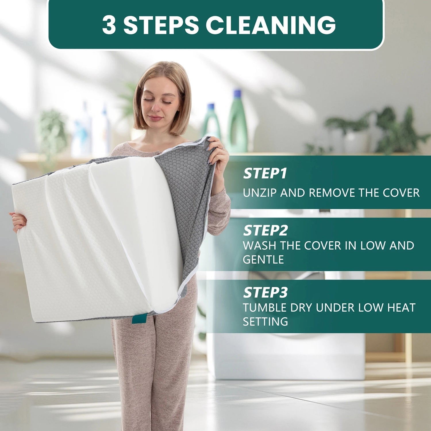 Somnoxy Wedge Pillow For Acid Reflux