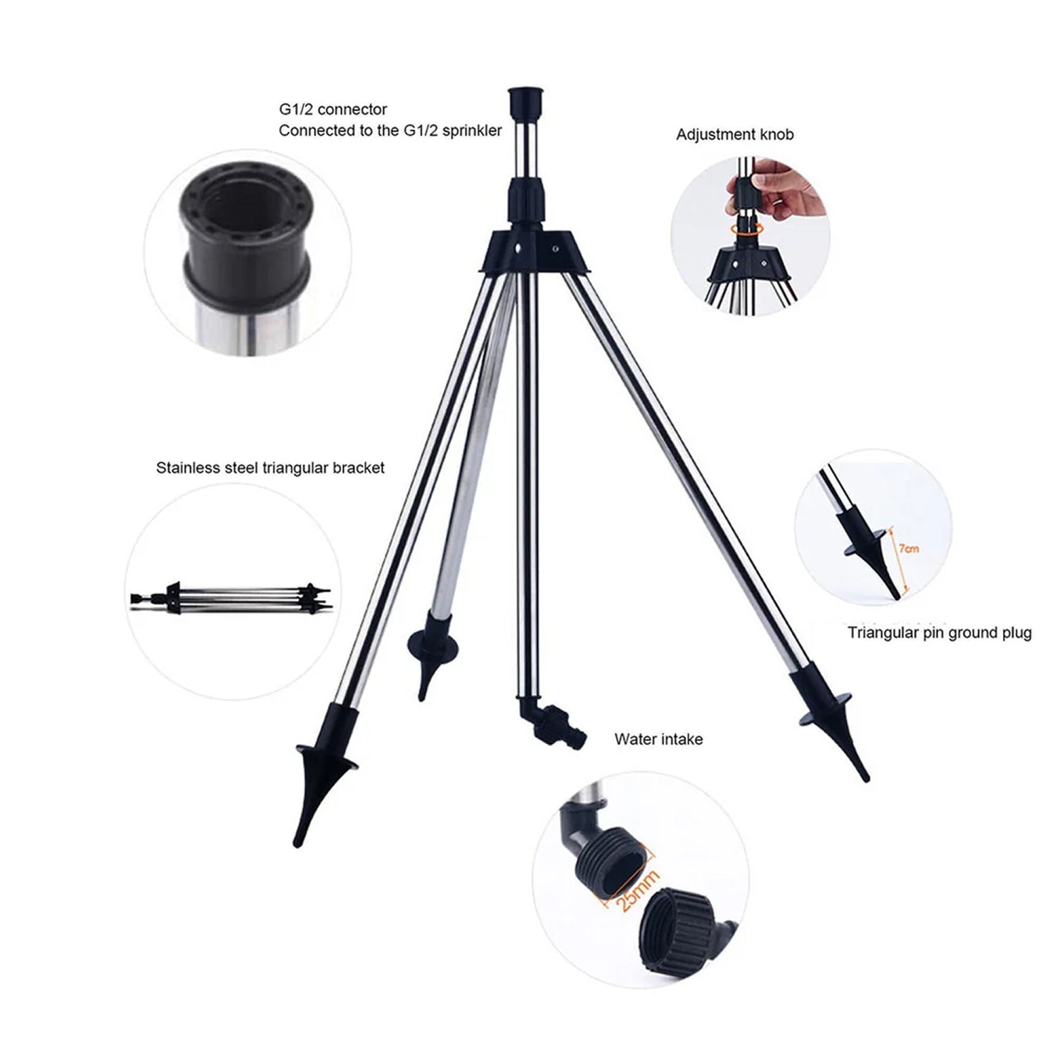 Spaymox Tripod Sprinkler