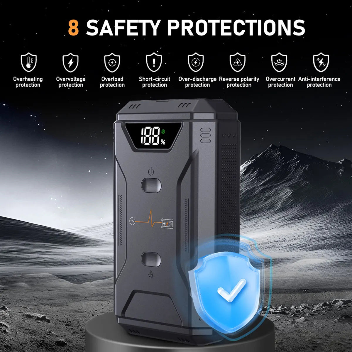 Startixus V2 Jump Starter For Truck
