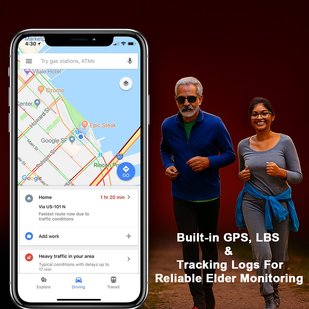 StayUpmer Smartwatch With Fall Detection