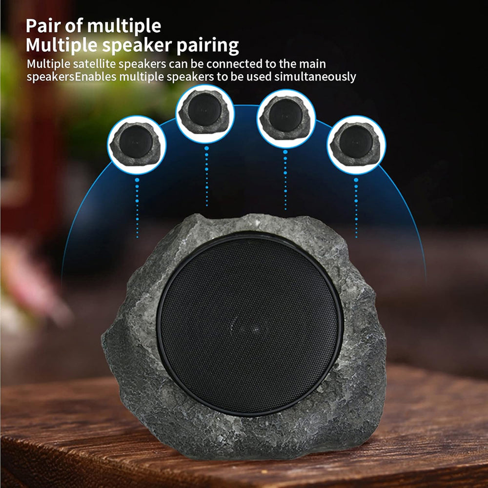 SunRoxax Bluetooth Outdoor Rock Speakers
