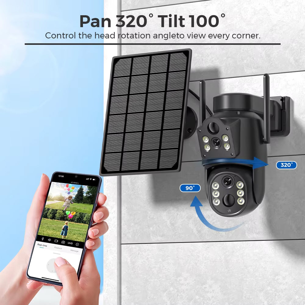 SuniXpert Solar Security Camera