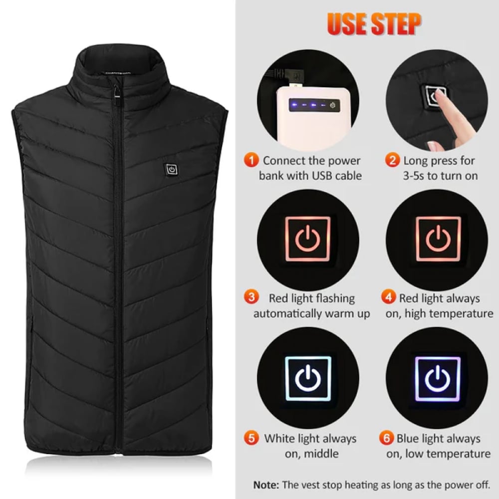 ToasiFire Heated Vest