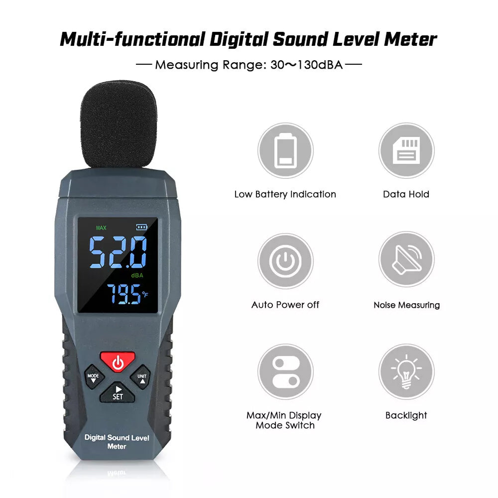 TrekDeci Decibel Meter