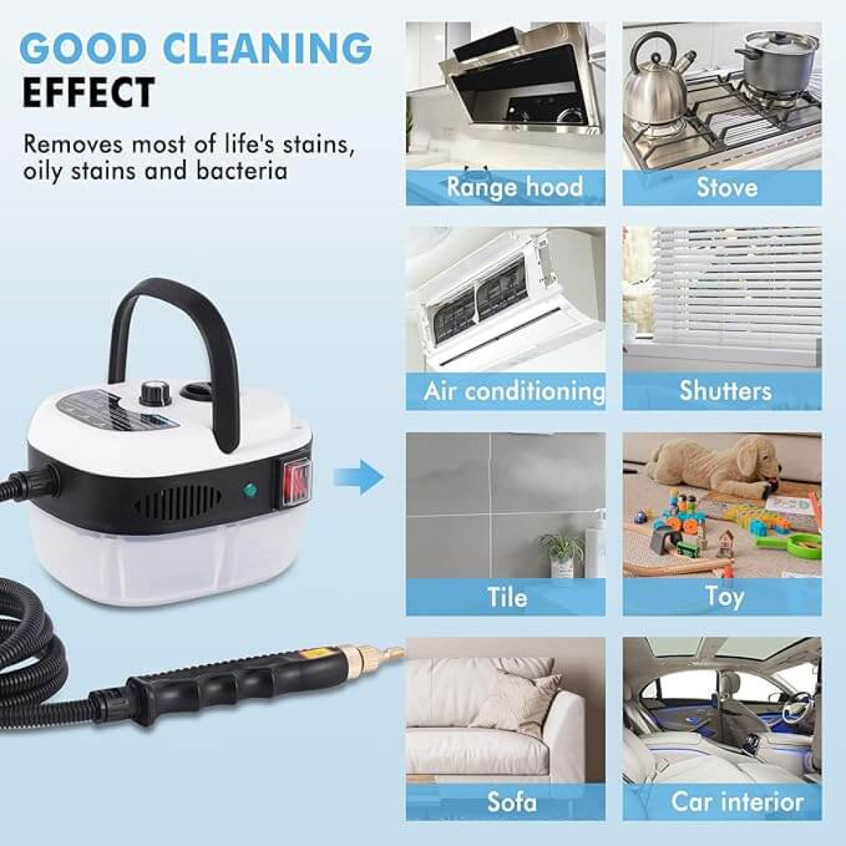 Vaporasy Handheld Steam Cleaner