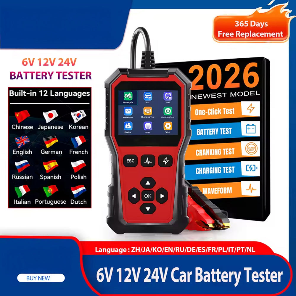 VoltDiag Car Battery Tester
