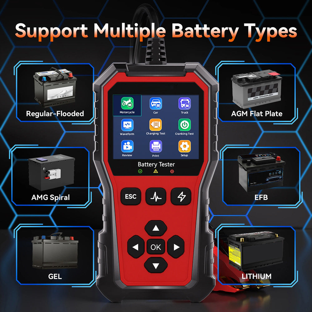 VoltDiag Car Battery Tester