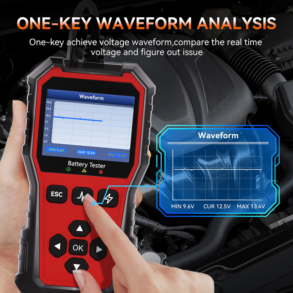 VoltDiag Car Battery Tester