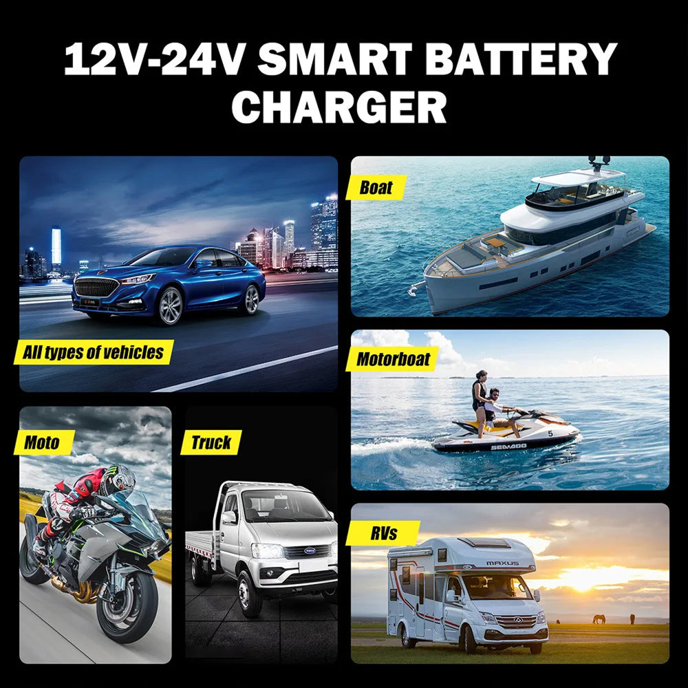 VoltaxLod Trickle Charger For Truck