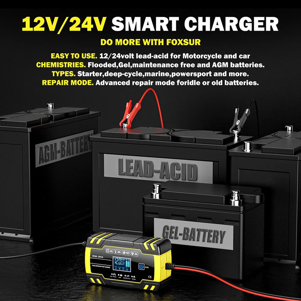 VoltaxLod Trickle Charger For Truck