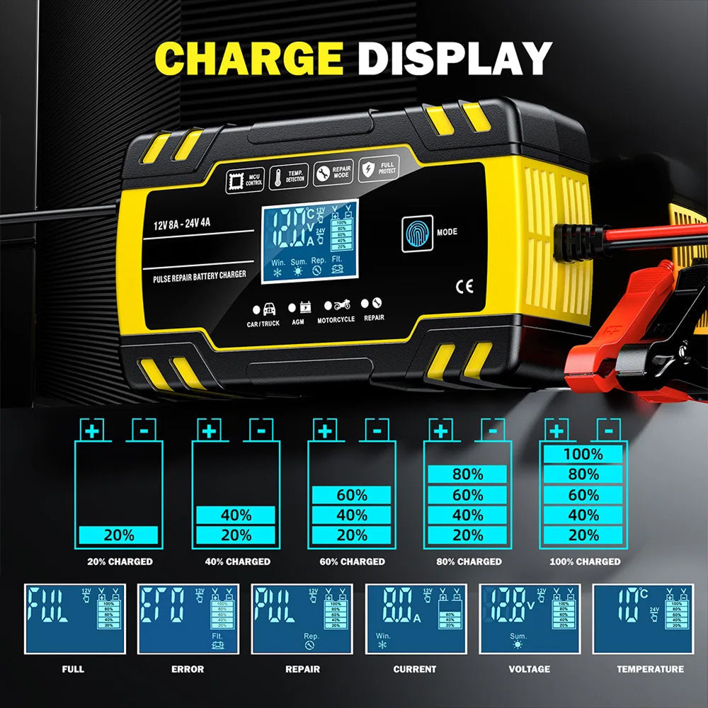 VoltaxLod Trickle Charger For Truck