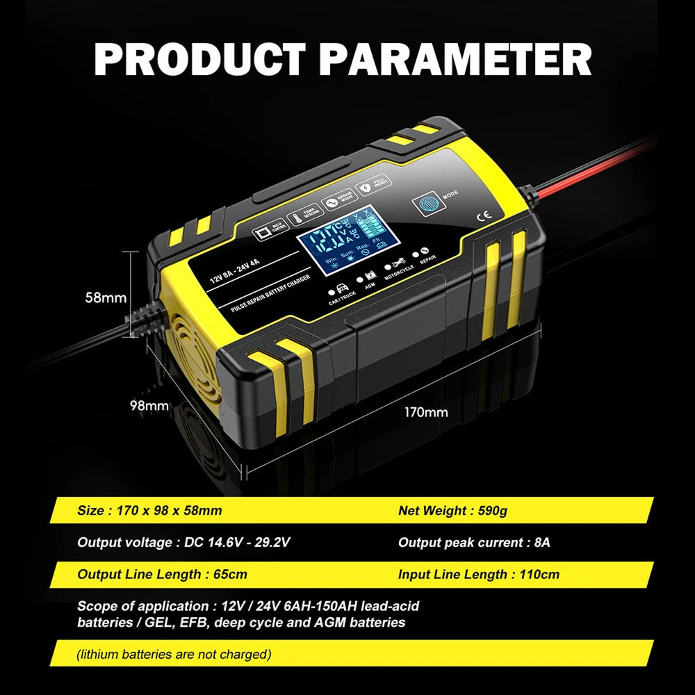VoltaxLod Trickle Charger For Truck