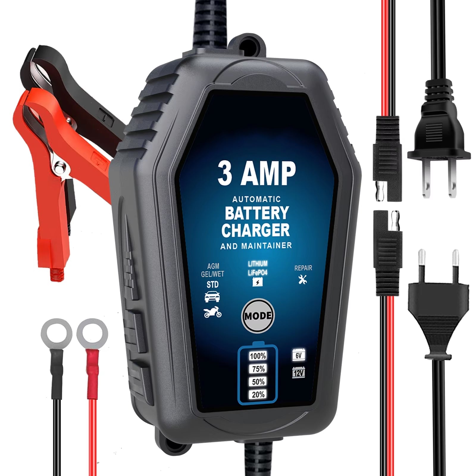 Voltebax Trickle Charger For Car Battery