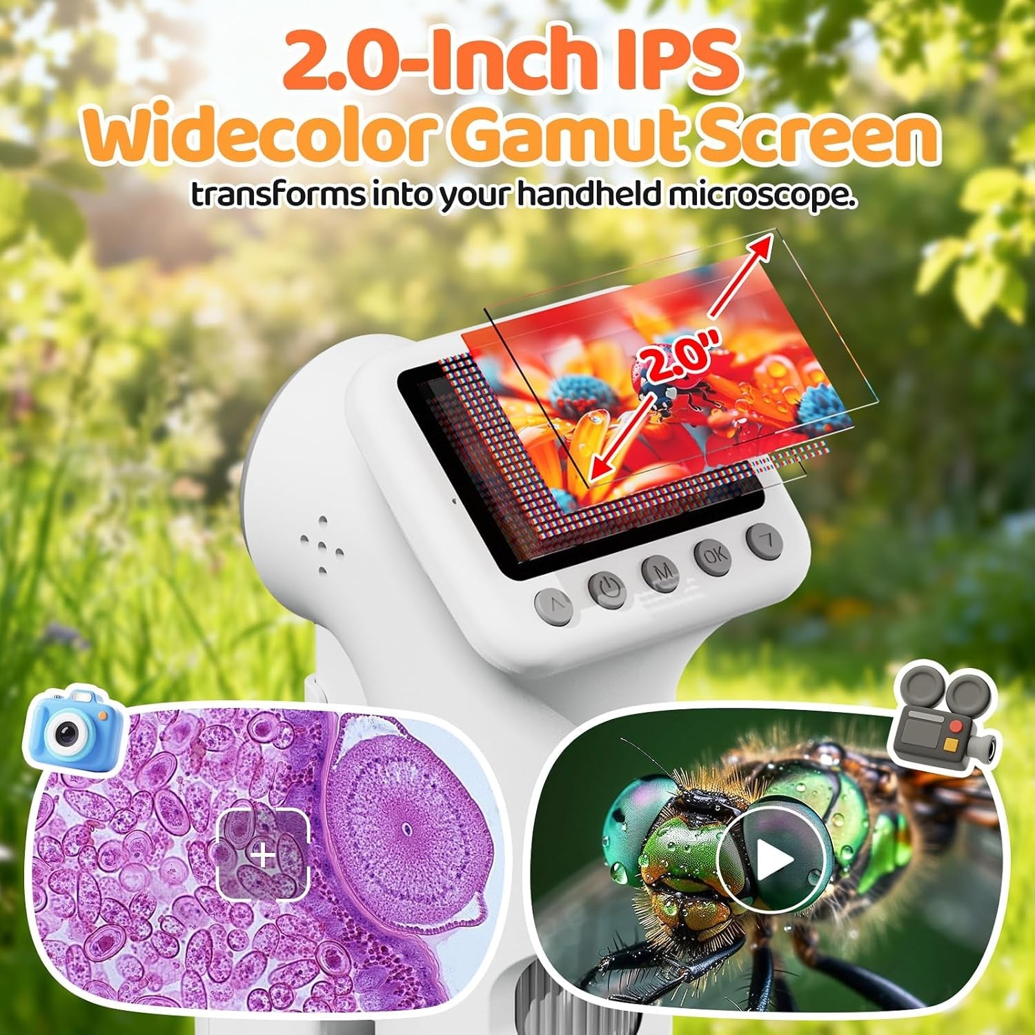 Zoofokid Microscope for Kids
