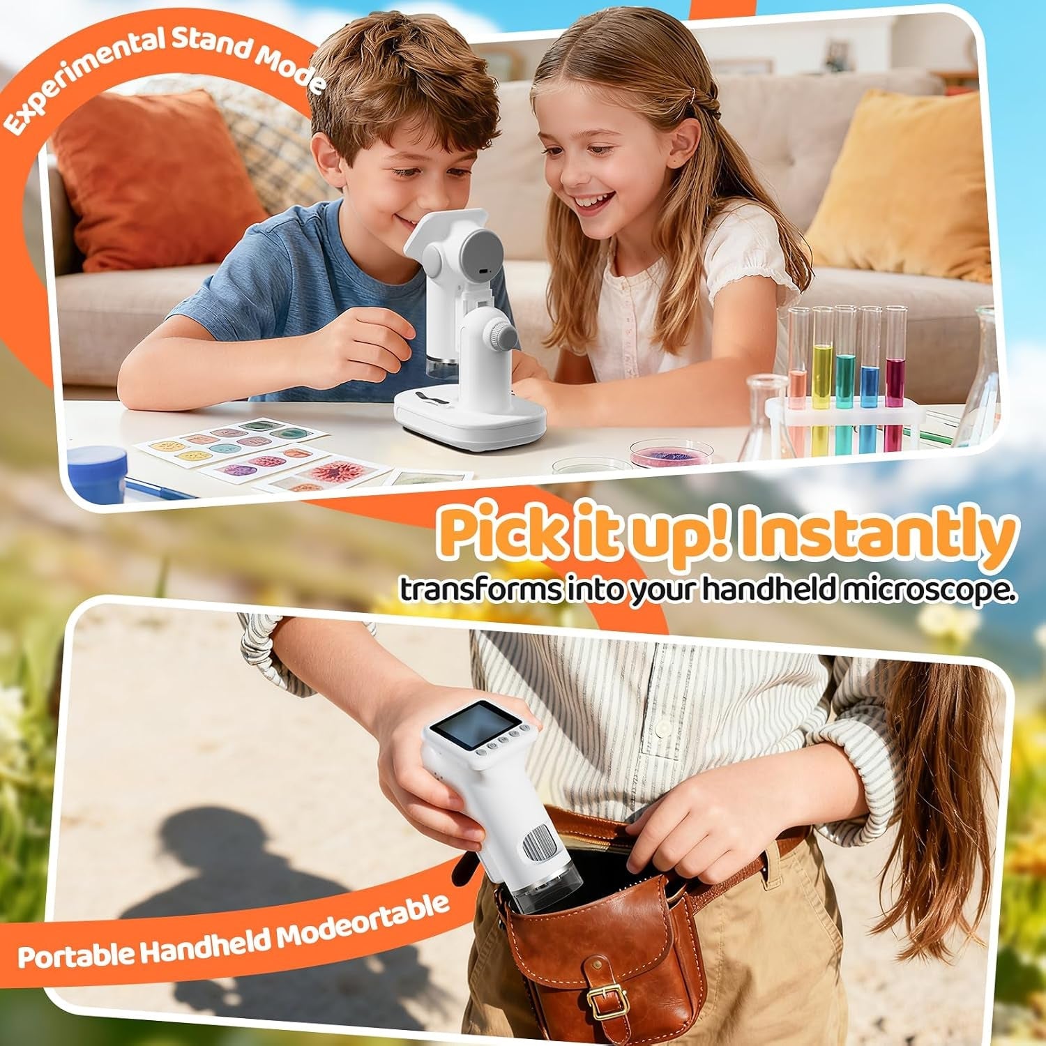 Zoofokid Microscope for Kids